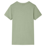 Vidaxl kindershirt 116 lichtkakikleurig