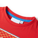 Vidaxl kindershirt 128 rood