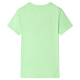 VidaXL Kindershirt 92 neongroen