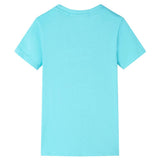 VidaXL Kindershirt 92 zeeblauw