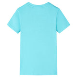 VidaXL Kindershirt 140 zeeblauw