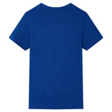 VidaXL Kindershirt 104 donkerblauw