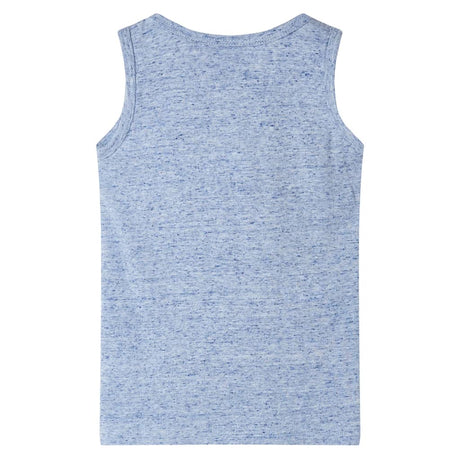 Vidaxl kindertopje 104 gemêleerd blauw