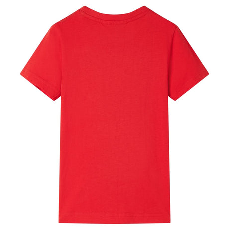 Vidaxl kindershirt 104 rood