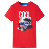 Vidaxl kindershirt 140 rood