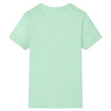 VidaXL Kindershirt 116 lichtgroen