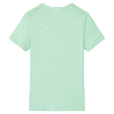 Vidaxl kindershirt 140 lichtgroen