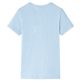 VidaXL Kindershirt 116 lichtblauw