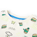 Vidaxl kindertrui 116 zachtecru