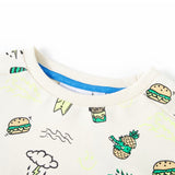 Vidaxl kindertrui 128 zachtecru