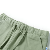 Vidaxl kindershorts met trekkoord 92 lichtkaki