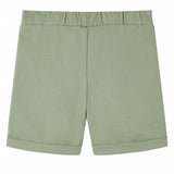 VidaXL Kindershorts met trekkoord 104 lichtkaki