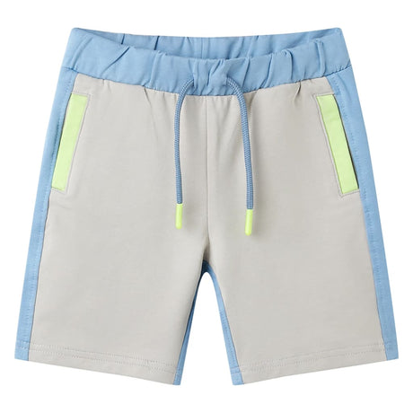 Vidaxl kindershort met trekkoord 104 blauw