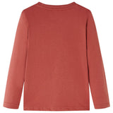 Vidaxl kindershirt met lange mouwen 116 hennakleurig