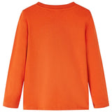 Vidaxl kindershirt met lange mouwen 92 oranje