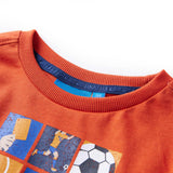 Vidaxl kindershirt met lange mouwen 104 oranje