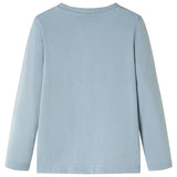 Vidaxl kindershirt met lange mouwen 116 lichtblauw