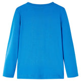 Vidaxl kindershirt met lange mouwen 116 kobaltblauw