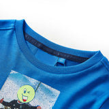 Vidaxl kindershirt met lange mouwen 128 kobaltblauw