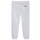 Vidaxl kinderjoggingbroek 92 gemêleerd grijs