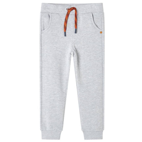 Vidaxl kinderjoggingbroek 104 gemêleerd grijs