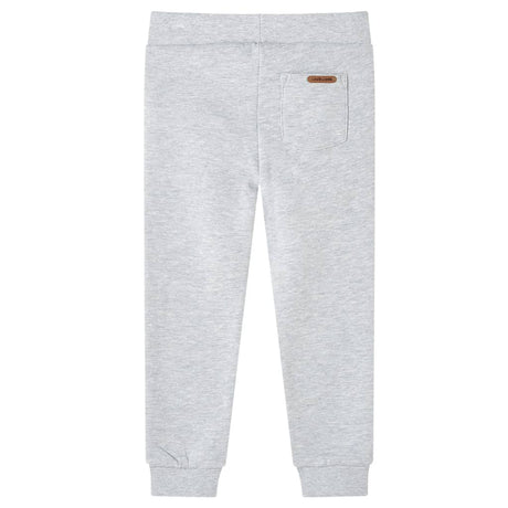 Vidaxl kinderjoggingbroek 104 gemêleerd grijs