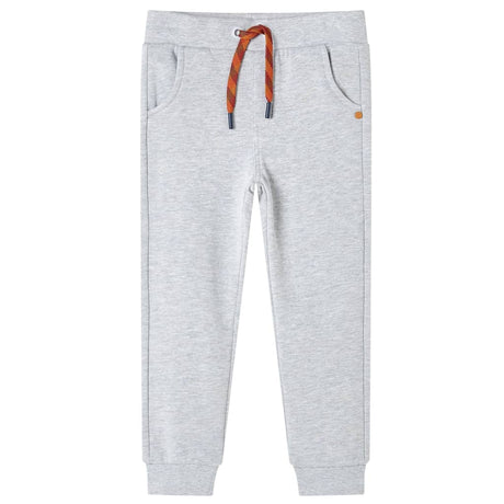 Vidaxl kinderjoggingbroek 116 gemêleerd grijs