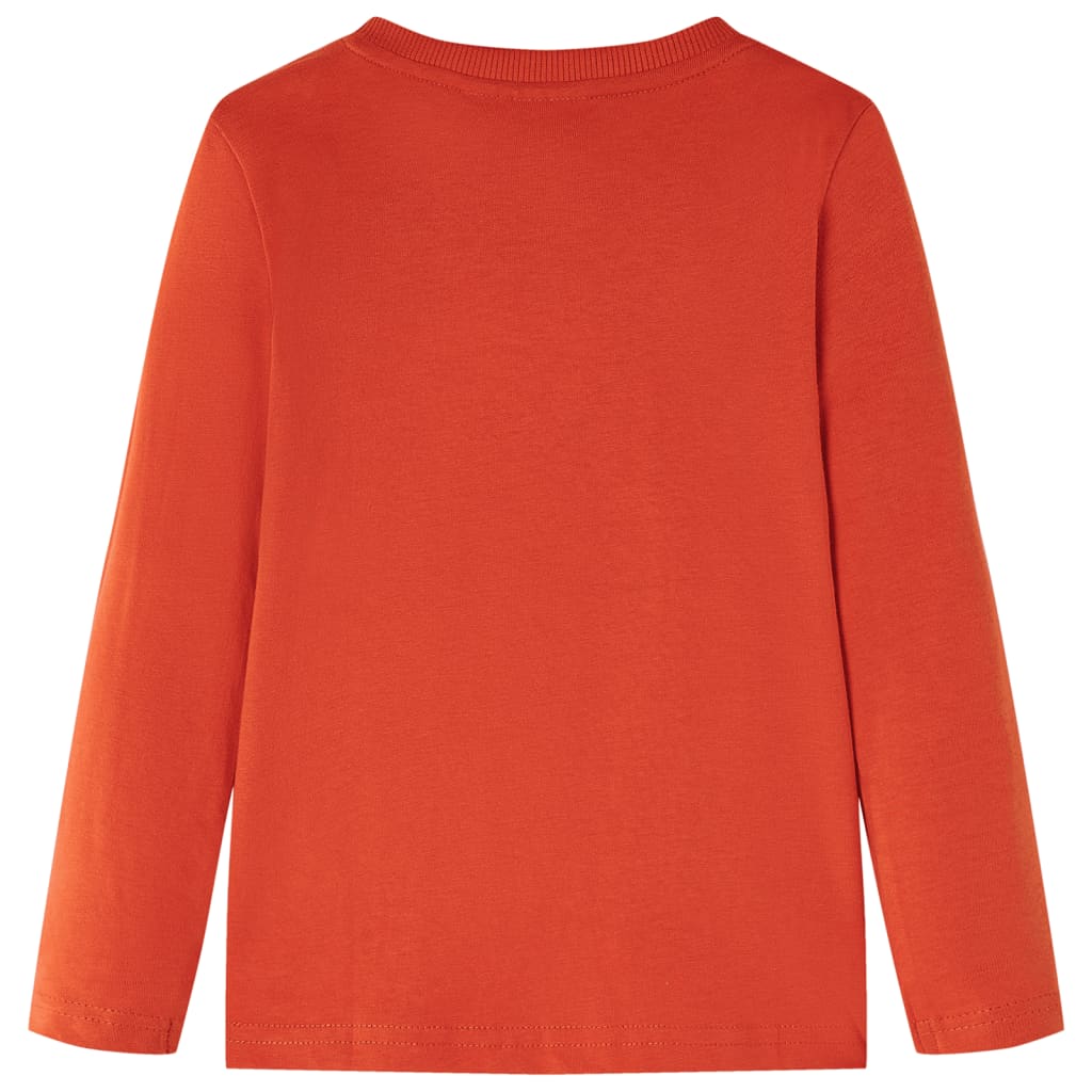 Vidaxl kindershirt met lange mouwen 140 oranje