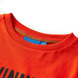 Vidaxl kindershirt met lange mouwen 104 felroranje