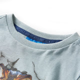 VidaXL Kindershirt met lange mouwen 104 lichtblauw