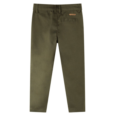 Vidaxl kinderbroek 92 kakikleurig