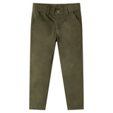 Vidaxl kinderbroek 128 kakikleurig