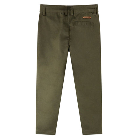Vidaxl kinderbroek 140 kakikleurig