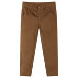 Vidaxl kinderbroek 92 cognackleurig