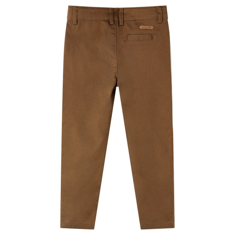 Vidaxl kinderbroek 116 cognackleurig