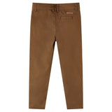 Vidaxl kinderbroek 128 cognackleurig