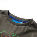 Vidaxl kindershirt met lange mouwen 116 kakikleurig