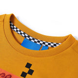 Vidaxl kindershirt met lange mouwen 116 okerkleurig