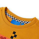Vidaxl kindershirt met lange mouwen 128 okerkleurig