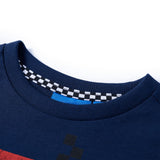 Vidaxl kindershirt met lange mouwen 116 marineblauw