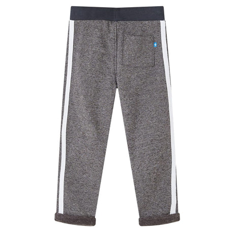 Vidaxl kinderjoggingbroek 116 gemêleerd donkergrijs