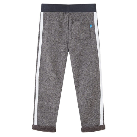 Vidaxl kinderjoggingbroek 140 gemêleerd donkergrijs