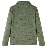 Vidaxl kindershirt 104 gemêleerd kakikleurig