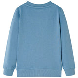 Vidaxl kindertrui 116 middelblauw