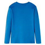 VidaXL Kindershirt met lange mouwen 92 petrol