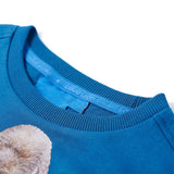 VidaXL Kindershirt met lange mouwen 92 petrol