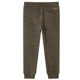 Vidaxl kinderjoggingbroek 104 gemêleerd donker kaki