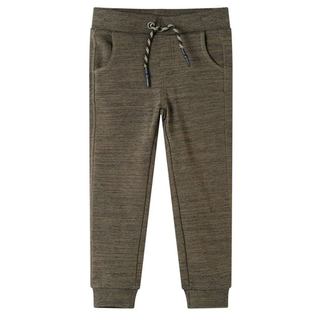 Vidaxl kinderjoggingbroek 128 gemêleerd donker kaki