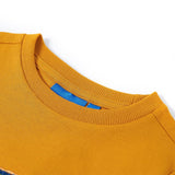 VidaXL Kindershirt met lange mouwen 116 okerkleurig