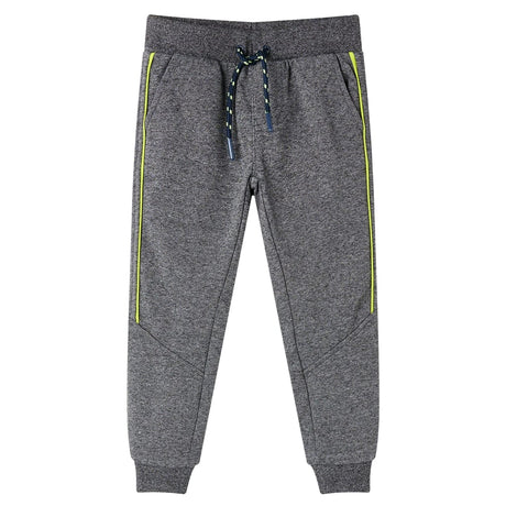 Vidaxl kinderjoggingbroek 104 gemêleerd grijs